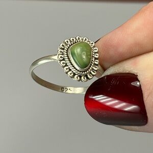 Sterling Silver Emerald Valley Turquoise Ring